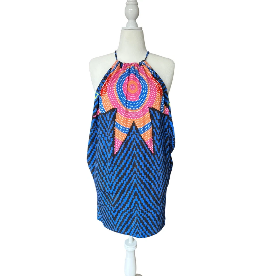 MARA HOFFMAN Mujer Talla MEDIANA M STARBASKET MINI VESTIDO CUBIERTA NUEVO CON ETIQUETAS PRECIO DE VENTA SUGERIDO POR EL FABRICANTE $256  Foto 1 de 4