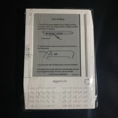 New Unused Original Amazon Kindle First Generation w/Pristine Screen. Works! - Image 1 of 4