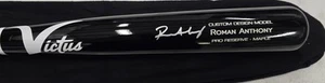 Roman Anthony Boston Red Sox Autografato FIRMATO Auto Victus Gioco Modello Mazza - Foto 1 di 4