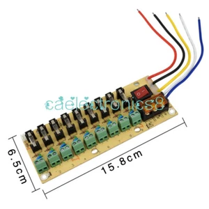 NEW DC power distribution 9-way PCB board terminal block for switching power - Picture 1 of 3