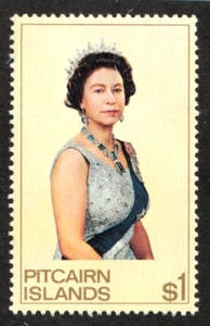 1975 Pitcairn Islands Sc# 146 - $1, QEII. MNH stamp Cv$7 - Picture 1 of 1