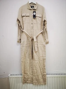 Traje de caldera utilitario Boohoo para damas crudo  - Imagen 1 de 2