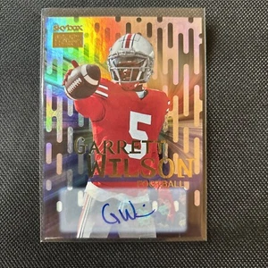 2022 UD Skybox Metal Universe Champions Premium Garrett Wilson RC AUTO GOLD #S-9 - Picture 1 of 2
