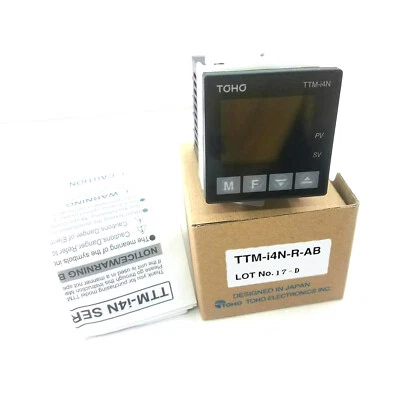 New In Box TOHO TTM-I4N-R-AB Temperature Controller - Image 1 of 4