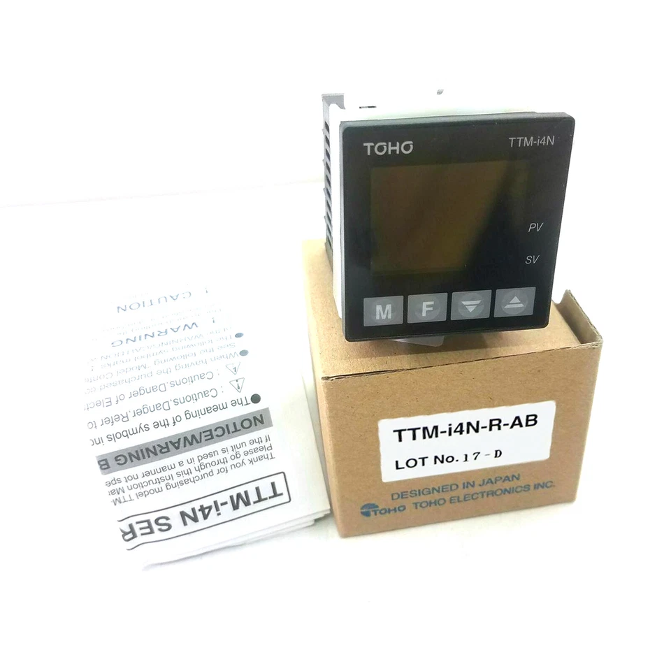 New In Box TOHO TTM-I4N-R-AB Temperature Controller - Image 1 of 4