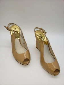 MICHAEL KORS WEDGE SANDAL WOMEN'S 7.5M EU 38 - Picture 1 of 8