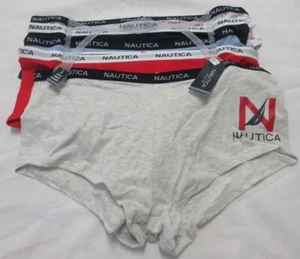 Nautica Intimates Women's 5 Pair Pack Cotton Spandex Boyshorts Size 1X - Picture 1 of 2