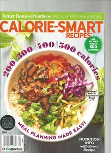 BETTER HOMES & GARDENS SPECIAL INTEREST PUBLICATIONS CALORIE SMART RECIPES 2018 - Picture 1 of 1