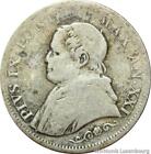 D9414 Vatican Papal States 1 Lira Pius Ix 1866 R Roma Silver -> Make Offer