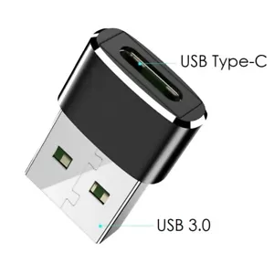USB-C Typ C auf USB 3.0 Adapter Konverter OTG Stecker Schnelle Lieferung - Bild 1 von 3
