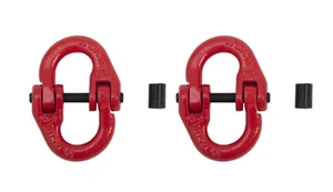 2x Chain Coupling Link 3/8" G80 grade 80 Hammer Lock Connector 7100lb Hammerlink - Picture 1 of 12