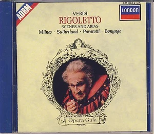 Verdi - Milnes, Sutherland, Pavarotti, Bonynge: Rigoletto [Scenes] Like New - Picture 1 of 2