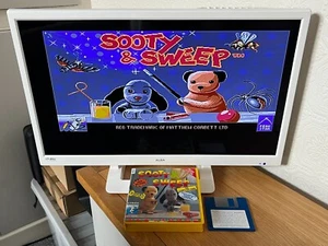 Amiga Sooty & Sweep Vintage 1992 Game - Rare & Working -👽👾Retro Gift Idea👾👽 - Afbeelding 1 van 24