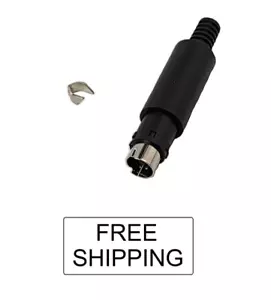 Philmore EMA5 - 5 Pin Mini DIN Male Connector- Fits YAESU FT-847 - Picture 1 of 4
