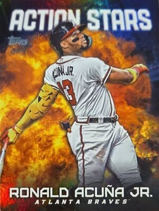 2023 Topps Update Action Stars#AS-5 Ronald Acuña Jr. - Picture 1 of 2