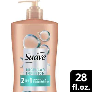 Suave Professionals Micellar Infusion 2-in-1 Shampoo & Conditioner, Moisturizing - Picture 1 of 9