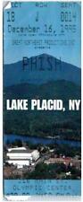 Phish Concerto Ticket Stub Dicembre 16 1995 Lago Placido New York