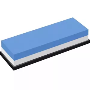Dual Whetstone Waterstone Knife Sharpening Water Wet Stone Sharpener 400&1000 UK - Picture 1 of 7