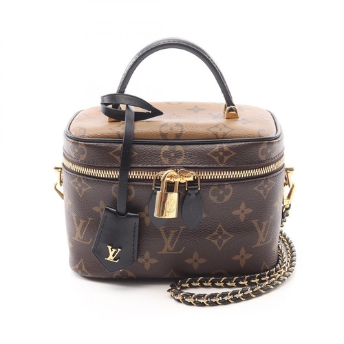 LOUIS VUITTON（LV） Borsa a tracolla Louis Vuitton Vanity NV PM M45165 monogramma tela rovesciata usata