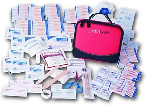 Justincase Family First Aid Kit For Home Car/Auto Travel Bag 125+ Items Sealed - Picture 1 of 3