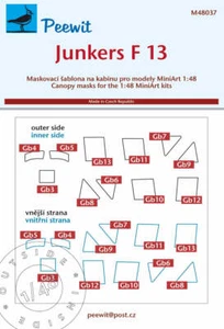 Peewit 48037 1:48 Junkers F.13 - Picture 1 of 1