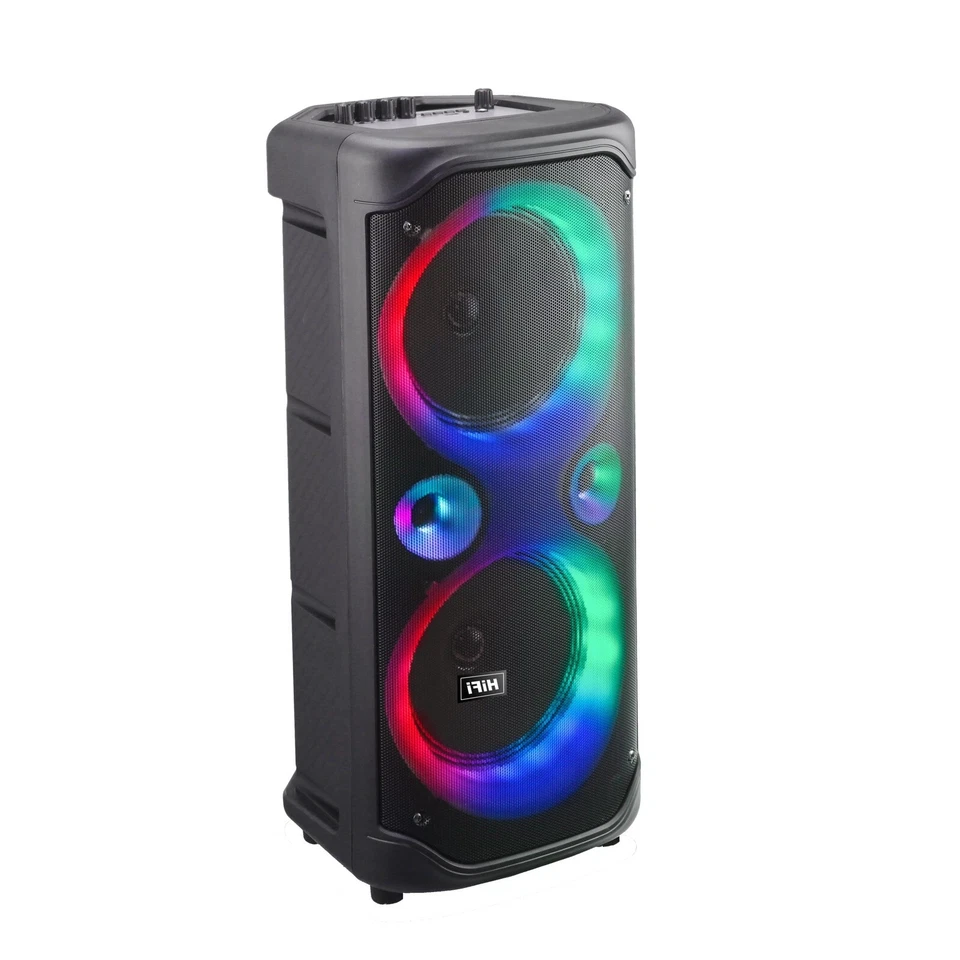 Cassa Bluetooth Wireless Microfono Doppio Altoparlante 8” 3000W RX-8253 Series - Immagine 1 di 4