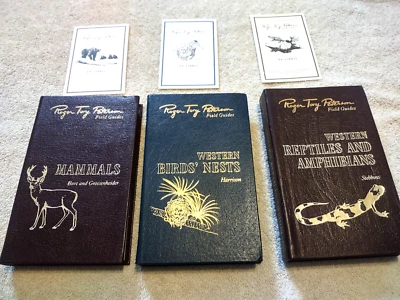 EASTON PRESS Roger Tory Peterson Western Field Guides 50th Ann. X3 NEW - Image 1 of 4