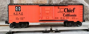 Lionel 19282 - ATSF - Super Chief to California Orange Box Car 6464-196 - C-6 - Picture 1 of 5