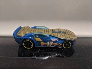 2007 Hot Wheels SOLAR REFLEX Blue Gold Top #17 Die Cast. (E23). - Picture 1 of 8