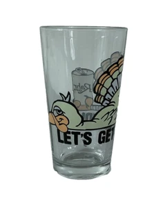 Rahr & Sons Craft Beer Pint Glas Thanksgiving Let's Get Basted Ft Worth Texas - Bild 1 von 5