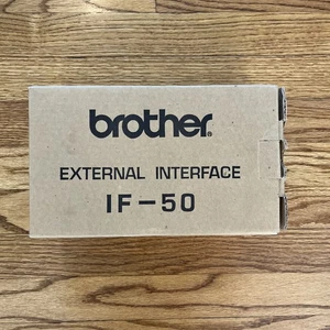 Máquina de escribir Brother IF-50 años 80 a interfaz de computadora - Nuevo - Imagen 1 de 4