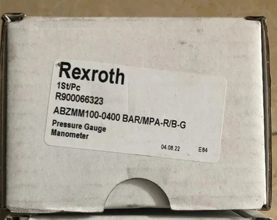 1PC NEW Rexroth R900066323 ABZMM100-400BAR/MPA-R/B-G Fast Shipping - Image 1 of 4