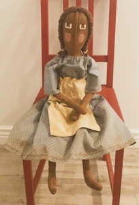 Made To Order, Primitive Doll, Folk Art Doll,  Cloth Doll, Custom Doll - Picture 1 of 6