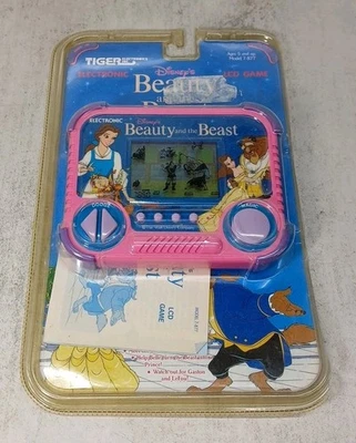 Juego electrónico LCD Tigre Disney La Bella y la Bestia 1991 de colección      Foto 1 de 4