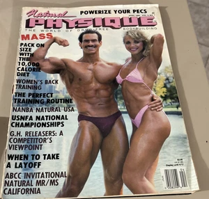 MARK SEMSAK/CYNTHIA BARKER - Natural Physique Bodybuilding Magazine - April 1990 - Imagen 1 de 2