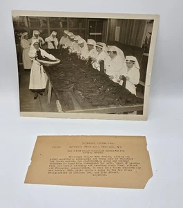 Weltkrieg - Rotes Kreuz Krankenschwestern füllen Weihnachtsstrümpfe Soldaten NYC-1918 RAR - Bild 1 von 7