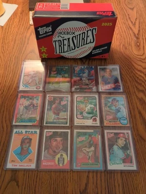 Lote de estampillas 2025 Topps Shoebox Treasures (13) Card Shoebox Treasures: **Leer** Foto 1 de 4