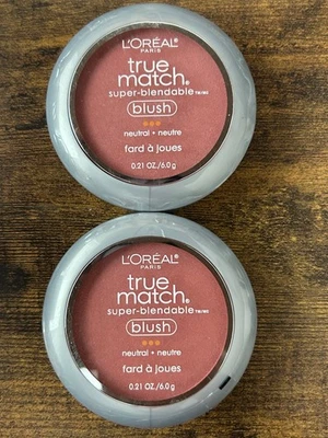 L'Oreal Paris True Match Super-Blendable Blush Soft Powder N7-8 Sweet Ginger 2PK - Image 1 of 3
