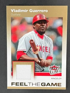 2007 Fleer Ultra Baseball Feel the Game Vladimir Guerrero #FG-VG Game Used - Picture 1 of 2