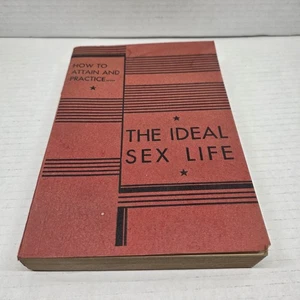 Vintage 1940 How to Attain and Practice The Ideal Sex Life Dr. J. Rutgers Book - Bild 1 von 8