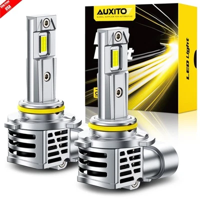 Kits de bombillas LED AUXITO 9005 HB3 haz alto/bajo 6500K blanco 33000LM 100W Foto 1 de 4