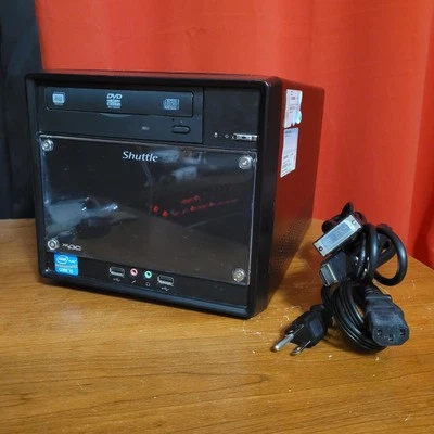 Shuttle XPC Cube SH61R4 Mini ITX PC i5-2400 8GB RAM 500GB HDD Windows 10 Pro Foto 1 de 4