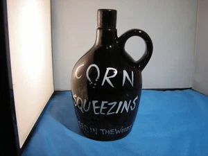 Vintage Moonshine Krug CORN SQUEEZINS AGED IN THE WOODS Made In Japan 8" - Bild 1 von 7