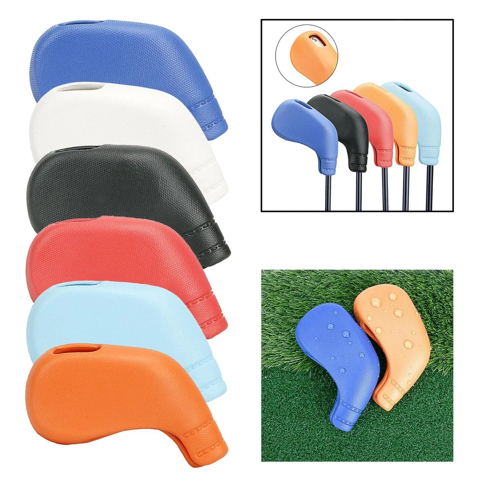 Golf Club Head Cover Golf Wedges Headcovers Golf Iron Covers Fit Most Irons - Image 1 of 1