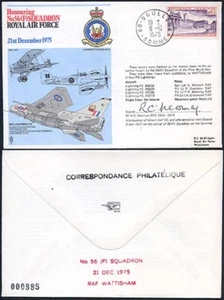 RAF38c Honouring No.56(F) Squadron RAF Signed by R.C. Newman (A) - Picture 1 of 1
