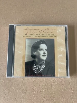 Rare Guiomar Novaes Plays Chopin 1949 Town Hall Recital 2 CD Set New Sealed — 第 1/4 张图片