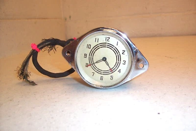 1934 1935 34 35 CADILLAC LASALLE СЕРИИ 50 АКСЕССУАР ПЕРЧАТОЧНАЯ КОРОБКА ЧАСЫ ОРИГИНАЛЬНЫЙ GM - Изображение 1 из 4