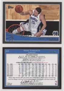 2009-10 Topps Black /50 Hedo Turkoglu #219