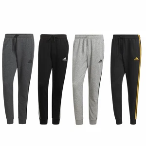 adidas Jogginghose Trainigshose Herren im 3 Streifen Design mit Fleece innen - Bild 1 von 9