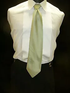 USED Necktie Stripe Pretied - KIWI SN805 - Picture 1 of 1
